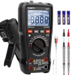 KAIWEETS HT118A Digital-Multimeter mit Messleitungen und beleuchteten Messbuchsen