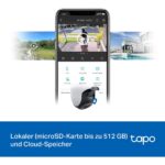 Tapo C520WS Überwachungskamera für aussen mit schwenkbarem Kopf und zwei Antennen