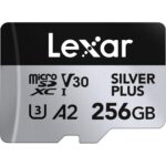 Lexar Silver Plus microSDXC Speicherkarte mit 256 GB in Silber