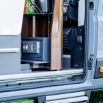 HMF Möbeltresor 4612412 in Anthrazit mit elektronischem Zahlenschloss und Fachboden