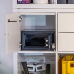 HMF Möbeltresor 49200-11 in Anthrazit mit Doppelbartschloss, Aussenmass 31 x 20 x 20 cm