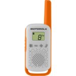 Motorola Talkabout T42 Funkgeräte im Dreierset mit LCD-Display und Gürtelclip