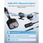VANTRUE F1 Motorrad-Dashcam 4K wasserdicht