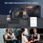 SKYBASIC P100-10M Endoskopkamera mit 4,3-Zoll-Bildschirm und 10 Meter halbstarrem Kabel