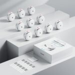 AEGISLINK S500 Rauchmelder aus dem Zehnerset mit Halterung