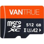 VANTRUE microSDXC Speicherkarte mit 256 GB und beiliegendem SD-Adapter