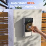 TMEZON WLAN Video-Türsprechanlage 1080p mit 7-Zoll-Monitor