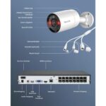Reolink RLK16-1200B8-A 16-Kanal-PoE-Set mit acht 12-MP-Kameras