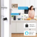 WELOCK Touch41 Schliesszylinder mit Fingerabdrucksensor in Edelstahl, Euro-Profil