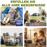 ALLPOWERS R600 Powerstation mit 299 Wh LiFePO4-Akku, zwei Steckdosen und USV-Funktion