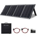 ALLPOWERS SP029 faltbares Solarmodul mit 140 Watt, aufgeklappt