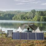 ALLPOWERS faltbares Solarmodul mit 200 Watt, monokristallin