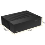 UnionSine externe 3,5-Zoll-Festplatte mit 14 TB in senkrechter Bauform