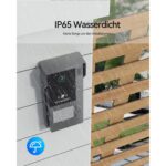 TMEZON WLAN Video-Türsprechanlage 2-Draht mit 7-Zoll-Touchscreen