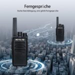 Retevis RT668 Funkgeräte-Set mit sechs Geräten und Sechsfach-Ladestation