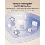 X-Sense AS12 Alarmanlage-Set mit Basisstation, Bedienfeld, Sensoren und Bewegungsmeldern