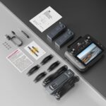 DEERC D35Plus Drohne mit Fernsteuerung und eingebautem 4,5-Zoll-Bildschirm
