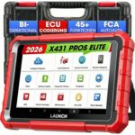 LAUNCH CRP129X V3.0 OBD2-Diagnosegerät mit 5-Zoll-Touchscreen und OBD-Anschlusskabel