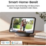 aosu Video-Türklingel in Weiss mit Kamera und Basisstation aosuBase Mini