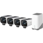 eufyCam S3 Pro 4K Akku-Überwachungskamera mit Solarpanel