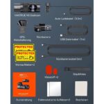 VANTRUE N5 Dashcam mit vier Kanälen
