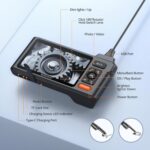 DEPSTECH DS520TL Endoskopkamera mit drei Objektiven und 15-m-Sonde