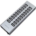 SABRENT HB-PU16 USB-Hub mit 16 Anschlüssen, Einzelschaltern und Aluminiumgehäuse