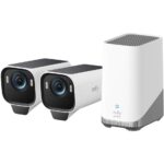 eufyCam S3 Pro 4K Akku-Überwachungskamera mit Solarpanel