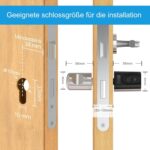 WELOCK Touch41 Schliesszylinder mit Fingerabdrucksensor in Edelstahl, Euro-Profil