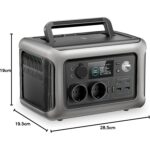 ALLPOWERS R600 Powerstation mit 299 Wh LiFePO4-Akku, zwei Steckdosen und USV-Funktion