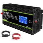 NOVOPAL Wechselrichter 3000 Watt von 12 Volt auf 230 Volt mit reiner Sinuswelle