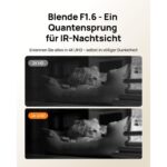 Anona Pano 4K Innenkamera in Weiss mit schwenkbarem Kamerakopf