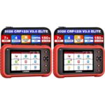 LAUNCH CRP123i V3.0 Elite OBD2-Diagnosegerät mit 5-Zoll-Touchscreen, Schutzhülle und OBD-Diagnosestecker