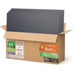 Solarway 460-W-Solarmodul bifazial in Glas-Glas-Bauweise mit Aluminiumrahmen