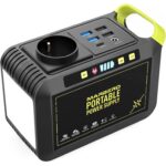 MARBERO Powerstation mit 98 Wh und faltbarem 30-Watt-Solarmodul im Set