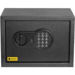 HomeSafe HV30E Möbeltresor in Schwarz mit elektronischem Zahlenschloss