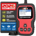 ANCEL VD700Pro Diagnosegerät mit Anzeige und OBD2-Stecker