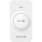 X-Sense SD19-W Funkrauchmelder aus dem 6er-Set, weisses Gehäuse mit Stummschalttaste