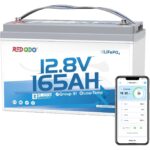 Redodo 12V 100Ah LiFePO4-Untersitz-Akku mit Bluetooth