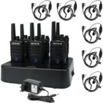 Retevis RT668 Funkgeräte-Set mit sechs Geräten und Sechsfach-Ladestation