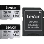 Lexar Silver Plus microSDXC Speicherkarte mit 256 GB in Silber