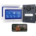 Goliath Basic Line Video-Türsprechanlage mit zwei 7-Zoll-Touchmonitoren