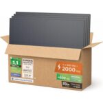 Solarway 500-W-Solarmodul in bifazialer Glas-Glas-Bauweise, Full Black mit Aluminiumrahmen