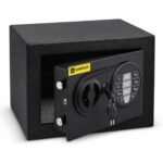 HomeSafe HV30E Möbeltresor in Schwarz mit elektronischem Zahlenschloss