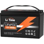 LiTime 12V 100Ah LiFePO4-Akku H190 mit Bluetooth