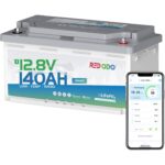 Redodo 12V 100Ah LiFePO4-Untersitz-Akku mit Bluetooth