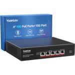 YuanLey YS25-1602P 18-Port PoE Switch mit 16 RJ45-Ports und zwei SFP+-Steckplätzen