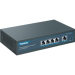 YuanLey 18-Port Gigabit-PoE-Switch mit 250 W Budget und VLAN-Trennung im Metallgehäuse