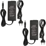 ledmo Netzteil 12 Volt 5 Ampere mit 60 Watt, drei Stück im Set mit Anschlusskabel