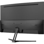 Amzfast AMZG27C1Q Pro 27-Zoll-Curved-Monitor mit 1500R Krümmung auf Metallständer